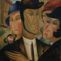 Lado Gudiashvili - The Parisian 1921