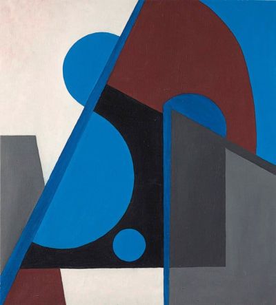 art oil painting reproduction of  Lajos Kass K Architecture 1961 museum quality handmade