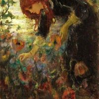 Laura Muntz Lyall Oriental Poppies