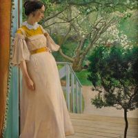 Laurits Andersen Ring The Artist S Wife 1897