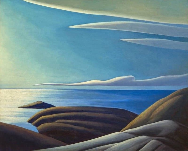 Lawren S. Harris Lake Superior Iii C. 1923-24 museum quality