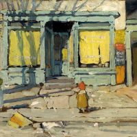 Lawren Stewart Harris Saturday Morning - 1920