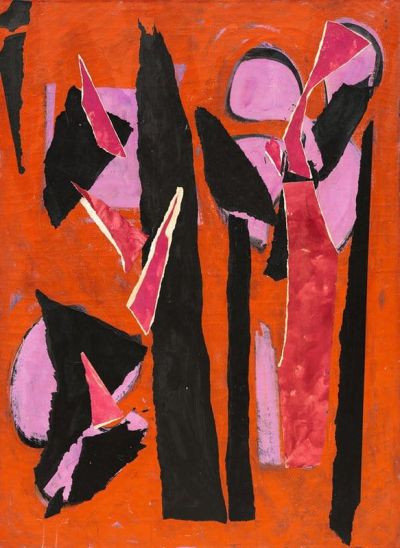 art oil painting reproduction of  Lee Krasner Desert Moon 1955 museum quality handmade
