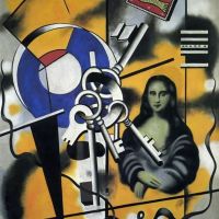 Leger Mona Lisa With The Keys