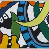 Leger Project For A Mural Vulcania