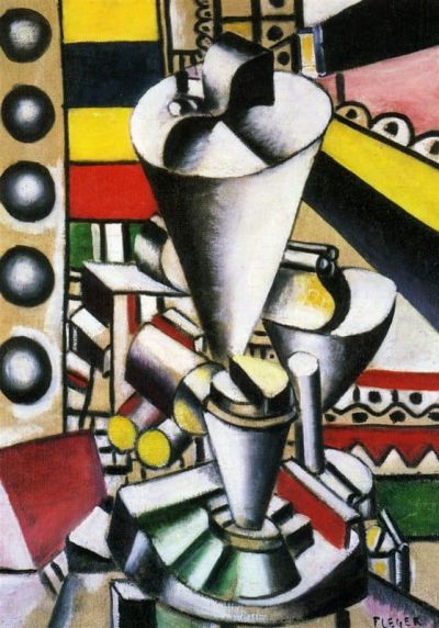 art oil painting reproduction of  Leger Still Life In The Machine Elements museum quality handmade