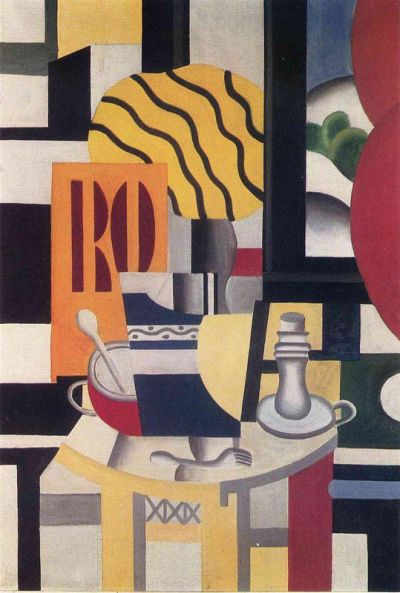 art oil painting reproduction of  Leger Still Life With Candle museum quality handmade