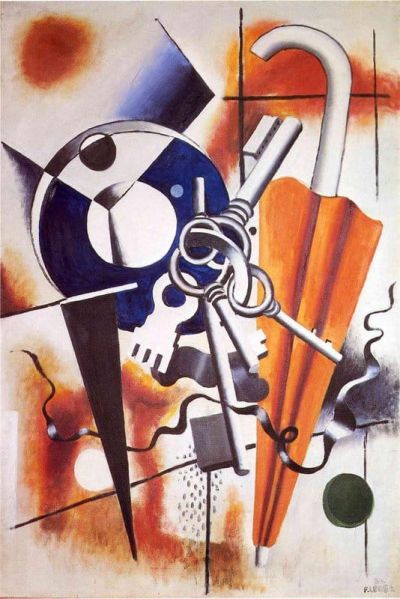 art oil painting reproduction of  Leger The Composition With The Umbrella museum quality handmade