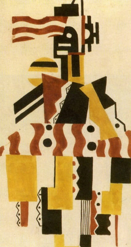 Leger The Creation Of The World Great Figure Drawing Of Costume museum quality