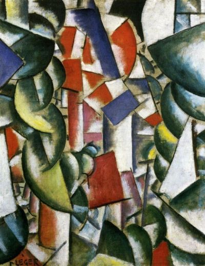 art oil painting reproduction of  Leger The House Under The Trees museum quality handmade