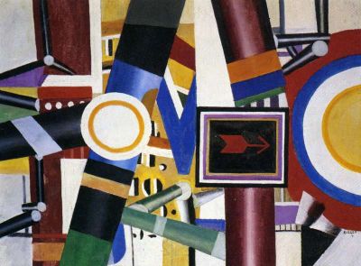 art oil painting reproduction of  Leger The Level Crossing - Final State museum quality handmade