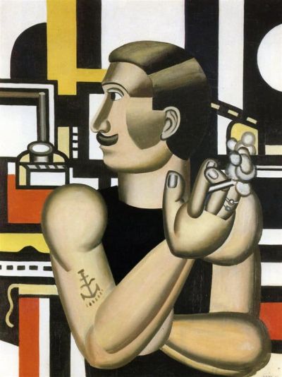 art oil painting reproduction of  Leger The Mechanic museum quality handmade