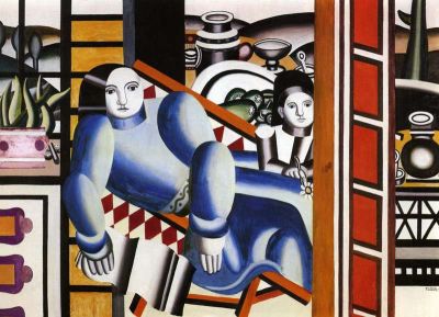 art oil painting reproduction of  Leger The Woman And The Child museum quality handmade