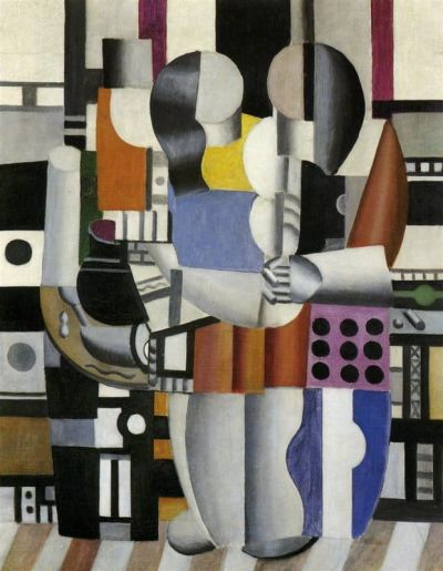 art oil painting reproduction of  Leger Three Figures museum quality handmade