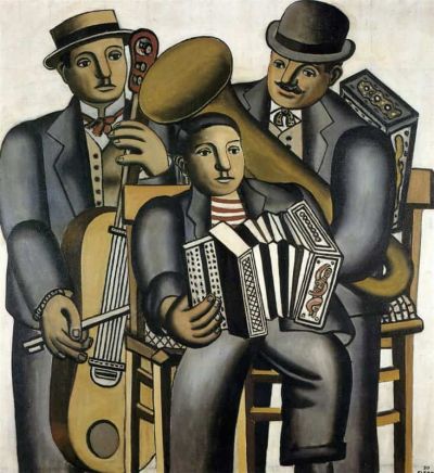 art oil painting reproduction of  Leger Three Musicians - 1930 museum quality handmade
