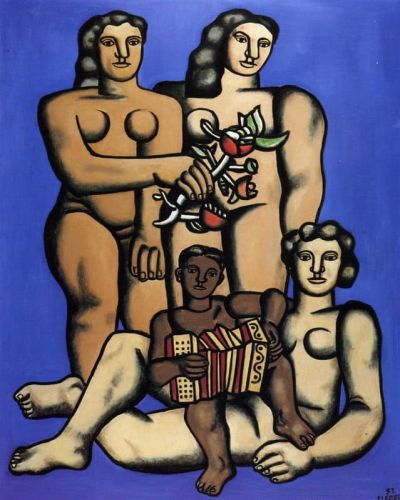 art oil painting reproduction of  Leger Three Sisters museum quality handmade