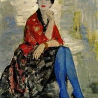Leo Kokle Rasmas Prandes Portrets 1962