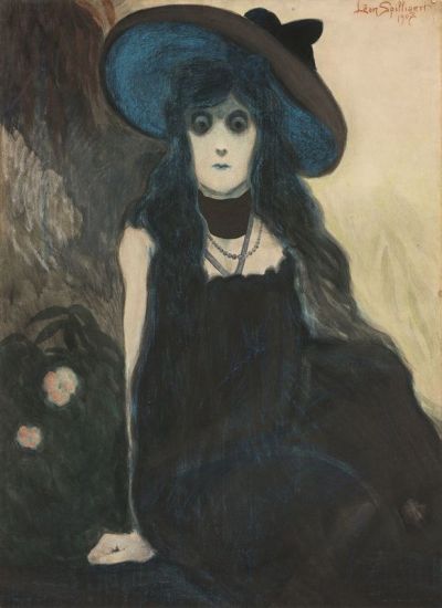 art oil painting reproduction of  Leon Spilliaert The Absinthe Drinker 1907 museum quality handmade