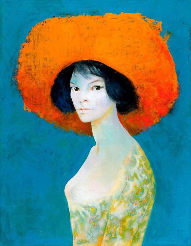 Leonor Fini Self Portrait With Red Hat museum quality