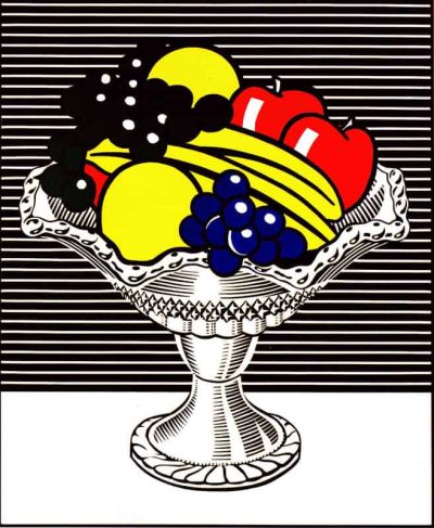art oil painting reproduction of  Lichtenstein Crystal Bowl museum quality handmade