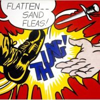 Lichtenstein Flatten...sandfleas Hand Painted Reproduction