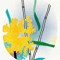Lichtenstein Flower With Bamboo