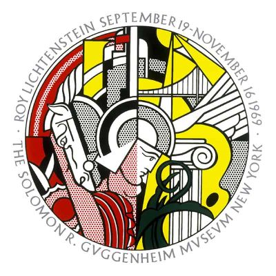 art oil painting reproduction of  Lichtenstein Gugenheim Museum museum quality handmade