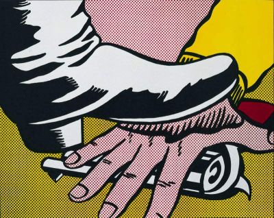 art oil painting reproduction of  Lichtenstein Hand And Foot museum quality handmade