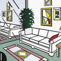 Lichtenstein Interior With Mirrored Wall