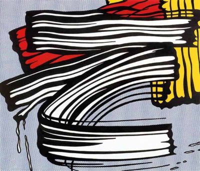 art oil painting reproduction of  Lichtenstein Little Big Painting museum quality handmade
