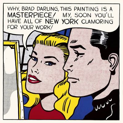 art oil painting reproduction of  Lichtenstein Masterpiece - 1962 museum quality handmade