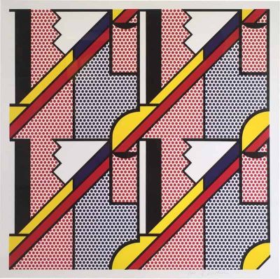art oil painting reproduction of  Lichtenstein Modern Print 1971 museum quality handmade