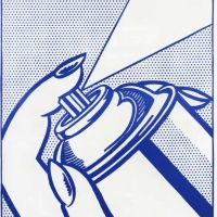 Lichtenstein Spray Can