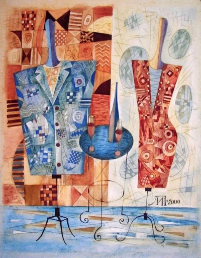 art oil painting reproduction of  Loskarev Igor Mannequins - 2000 museum quality handmade