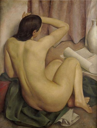 art oil painting reproduction of  Louis Buisseret Nu 1938 museum quality handmade