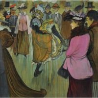 Louis Mile Anquetin Au Moulin Rouge