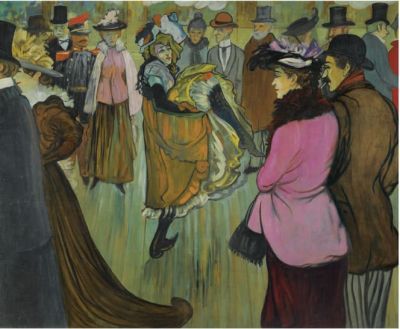 art oil painting reproduction of  Louis Mile Anquetin Au Moulin Rouge museum quality handmade