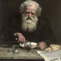 Louise Dubreau The Old Lodger - 1877