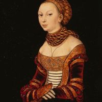 Lucas Cranach The Elder Portrait Of A Young Woman 1525