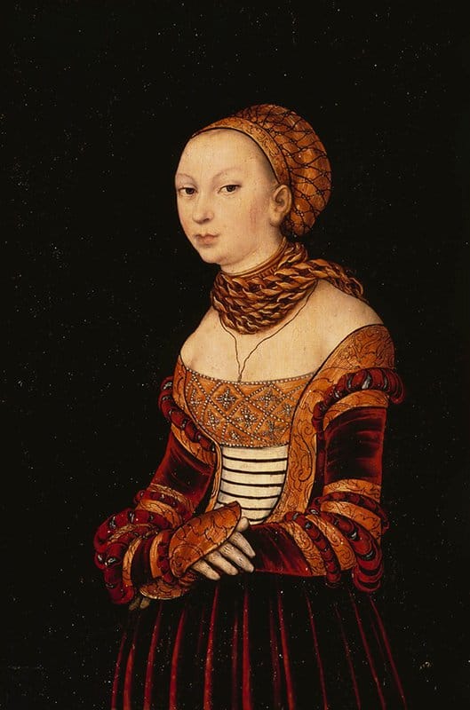 Lucas Cranach The Elder Portrait Of A Young Woman 1525 museum quality