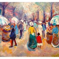 Lucia Demetriade Balacescu Promenada Pariziana 1947
