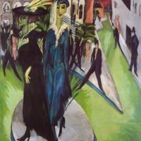 Ludwig Kirchner Potsdamer Platz - 1914
