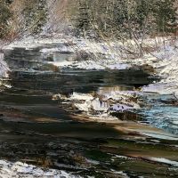 Lynn Boggess artwork on canvas