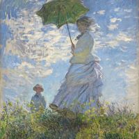 Madame Monet Et Son Fils artwork on canvas