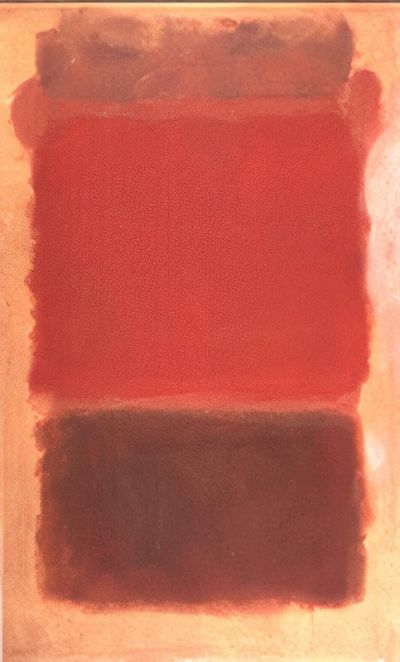 art oil painting reproduction of  Madmen Four Reds 1957 Cr604 By Mark Rothko museum quality handmade