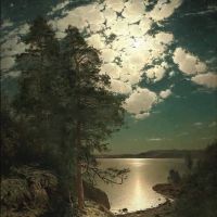 Magnus Hjalmar Munsterhjelm Moonlit Night