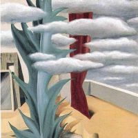 Magritte After The Water The Clouds 1926