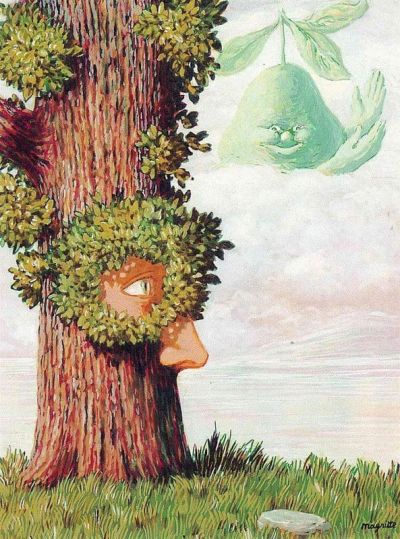 art oil painting reproduction of  Magritte Alice In Wonderland museum quality handmade