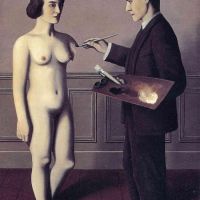 Magritte Attempting The Impossible