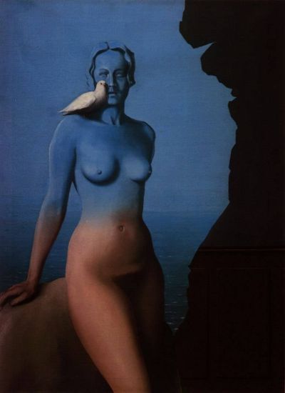 art oil painting reproduction of  Magritte Black Magic 2 museum quality handmade